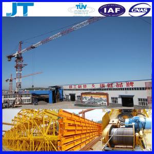Quality Good after-sales service 4T JT4808 good use tower cranes for sale wholesale