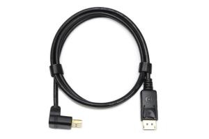 Quality DP1.2 4K 90 Degree Display Port Male To Male Cable 2K 144hz wholesale