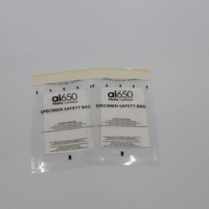 Quality Disposable LDPE Customized Biohazard Specimen Transport Bags Gravure Printing wholesale