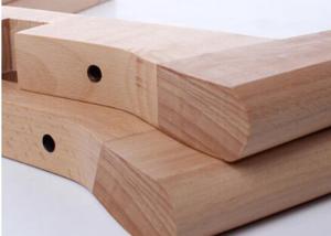 Quality 42cm Height Plastic Chairs Wooden Legs , Modern Chair Legs Abrasion Resistance wholesale