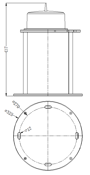 10NM 15NM 20NM Solar Powered Navigation Lights