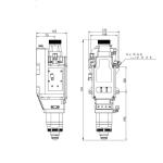 BOCI BLT4 Series Laser Cutting Head 0-15kW FL150/200 High Speed Metal cutting