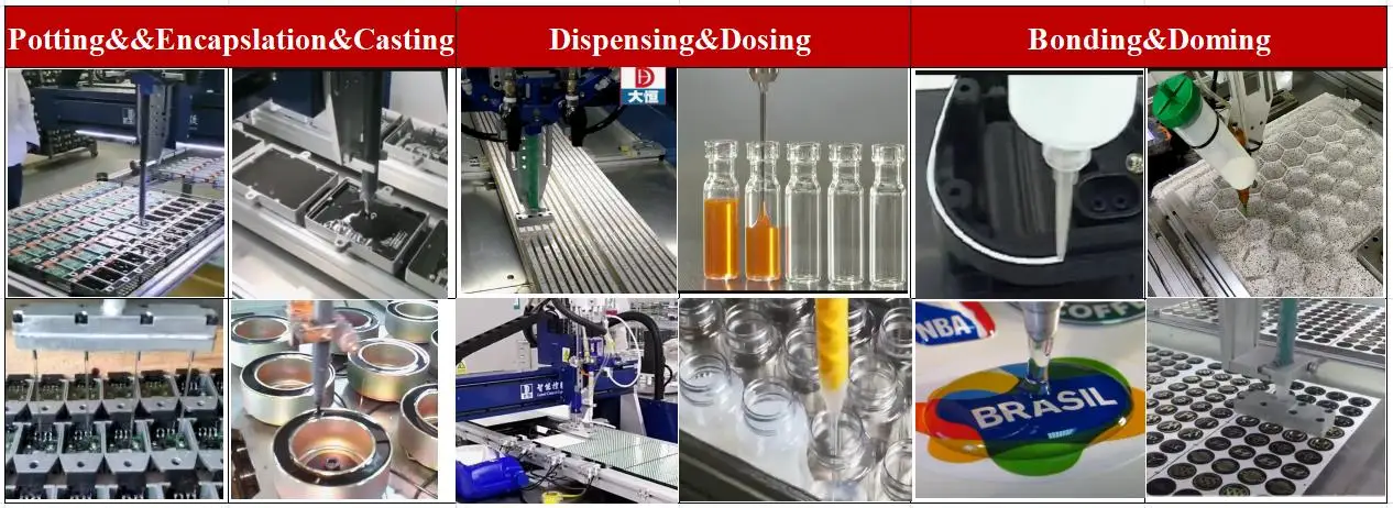 Self-Cleaning 2K Meter Mix System Epoxy Dispensing Machine for Manufacturing Efficiency