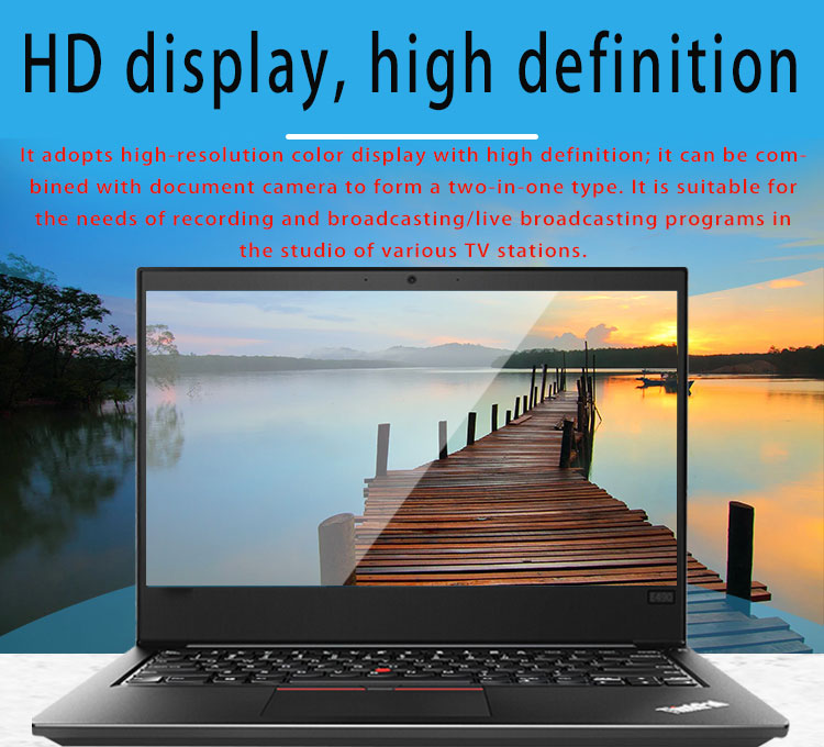 21 Inch Auto-Mirror TV Studio Broadcast Teleprompter Boost Your Production Efficiency