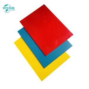 Quality 2440mm/ 3050mm/ 4050mm/ 5000mm B1 Fireproof Solid Color ACP with Impact Resistance wholesale
