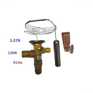 China Bus Jinlong Yutong Danfoss Thermostatic Expansion Valve Forged Brass 100,000 Times Life Test on sale
