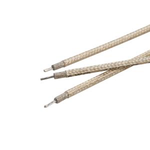 Quality UL5128 Mica Glass Braid Insulated Wire Fire Resistance Cables 24AWG wholesale