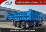 20 Cubic Meters 50 Ton 3 Axles Gravel Tractor Dump Trailer