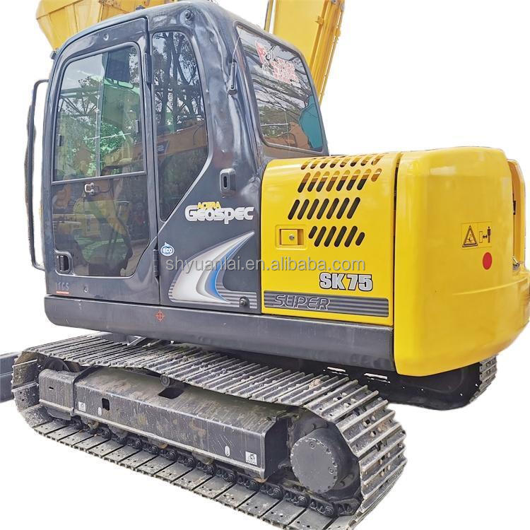 ISUZU Engine 2019 Japan Kobelco Mini Hydraulic Crawler Backhoe Excavator for Mini Working