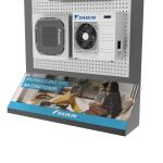 Supermarkets Air Conditioner Display Stand Metal Electrical Customized Display
