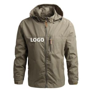 Quality Hoodie Woman Softshell Jacket Custom Logo Autumn Winter Windcheater Windbreaker wholesale