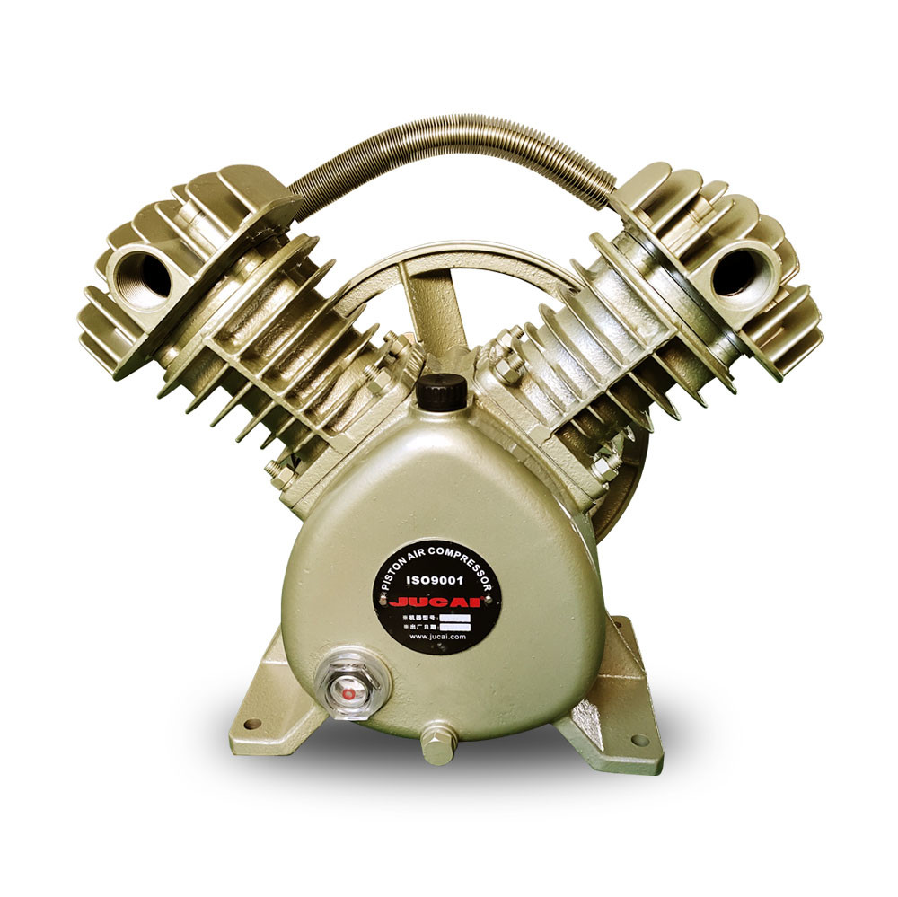 Stationary Cylinder Piston Air Compressor Pump 0.75kw 1 hp air compressor pump