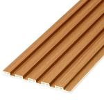 Interior PVC Wall Ceiling Panel WPC Plastic Composite Cladding Wood Strip