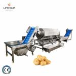 Potato Washing Machine Peeling Machine for Root Vegetables Stainless Steel 304