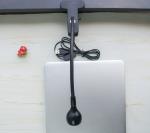 3000k Desk Lamp Gooseneck Wall Light Holder Table Flexible Mic Mount 3C