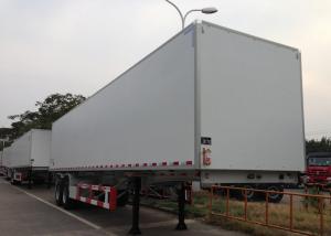 Quality Insulated GRP Sandwich Refrigerated Truck Trailer 2 Axles 40 Foot For Food Fruits wholesale