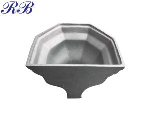 Quality ZL101A Material Cast Aluminum Gutters Customzied Ogee Hopper Head wholesale