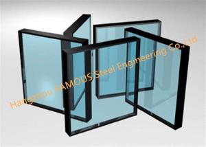 Quality Single Silver 6mm 12A 6mm Glass Curtain Wall With Low Heat Transfer Coefficient wholesale