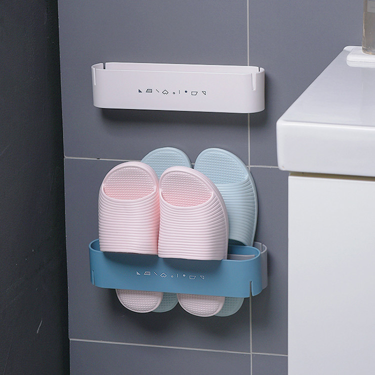 Customized Bathroom ABS Wall Mounted Shoe Rack