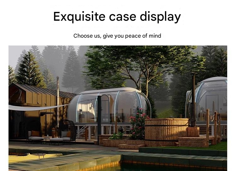 Hotel PC Star Room Bubble Room Transparent Glass Sun Room Outdoor Scenic Area Homestay Restaurant Starry Tent