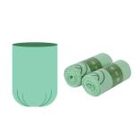 Custom Printed Small Cornstarch Bin Bags Eco Friendly 13 Gallon For Kitchen