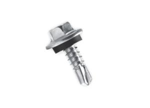 Quality DIN / ANSI Standard Chipboard Wood Screws , Hex Washer Self Drilling Screw wholesale