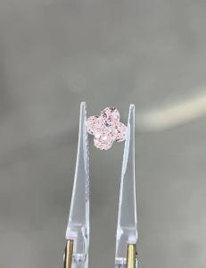 Quality diamonds man made LV lily cut Pink Diamonds four-leaf clover diamond clarity VVS-VS wholesale