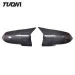 OEM Rear View Mirror Covers 100% Real Carbon Fiber Replacement For BMW Side Cap