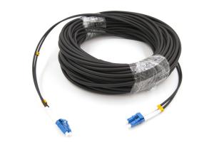 4 Core G652D G657A 4.8mm Fiber Optic Armored Cable With LC UPC Connector