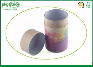 Quality Candle Paper Cylinder Containers , Color Printing Kraft Paper Tube Packaging wholesale