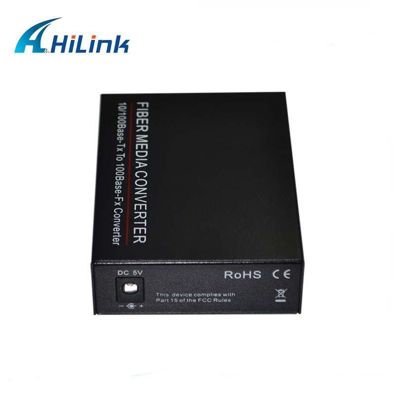 Single Mode Single Fiber SC Media Converter 10/100M 1310/1550nm 20KM