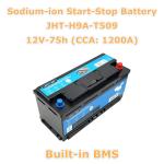 CCA 1200A Start-Stop Sodium ion Car battery H9 12V 75Ah Starter Stop Battery