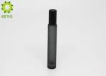Thick Bottom Glass Fragrance Bottles , Perfume Bottle Packaging Clear Black