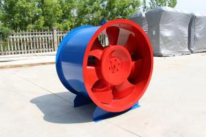 Quality 10 Inch 8 Inch Fireproof Extractor Fan 25Hz-50Hz Axial Flow Blower wholesale
