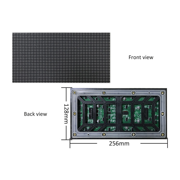 1920hz High Refresh Rate P4 Outdoor LED Advertising Display