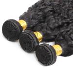 Natural Black Water Wave Remy Human Hair Bundles Sew In Weave Bundles Brazilian
