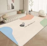 Imitation Cashmere Simple Living Room Floor Rugs Cashmere-Like Acrylic Yarns