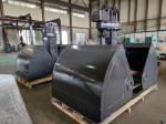 Excavator Hydraulic Rotating Grab , Excavator Clamshell Bucket Attachment