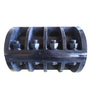 Quality Cast Iron Flange Rigid Coupling Clamp Type Split Shaft Coupling wholesale