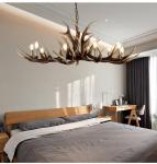 Big antler chandelier 25 Lights for Living room Bedroom Coffe Shop Lighting