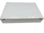 48 Rack Mounted Plastic Fiber Optic Patch Panel FTTH Distribution Frame