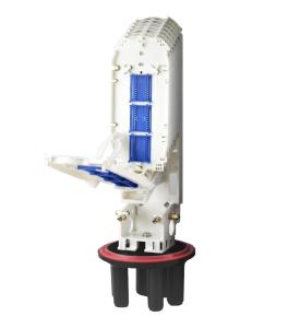 Quality 288 Cores Fiber Optic Splice Closure Joint Closure Vertical ABS IP68 wholesale