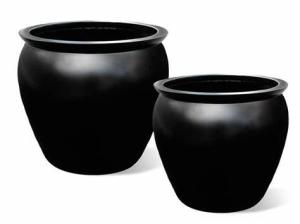 Large Fiberglass Flower Planters Indoor Resin Outdoor Pots Customized