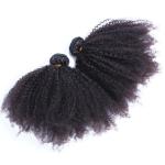 Afro Kinky Curly Hair No Shedding , No Tangling 100% Brazilian Human Hair