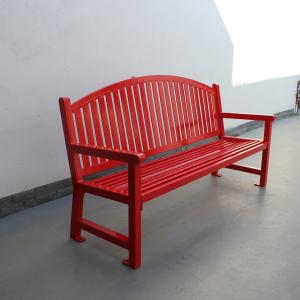 Quality 6 Feet Commercial Outdoor Metal Benches For Park Garden Community wholesale