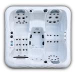 Acrylic Massage Bath Spa Hot Tub With Air Jets Massage For 5 People