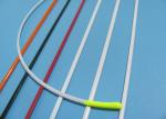 Zinc 2.00mm Brassiere Wire Carbon Steel Inner Core White Yellow