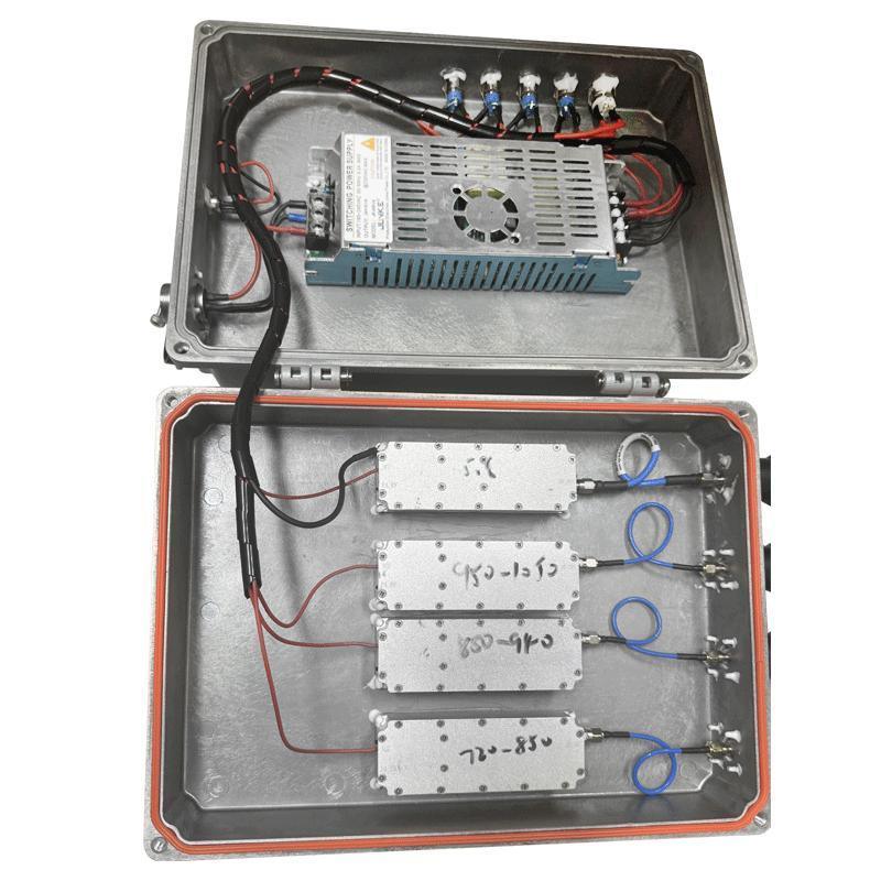 4-Band Signal Suppressor System with Fan433MHz 900MHz 1.2g 1.5g 2.4G 5.2g 5.8g