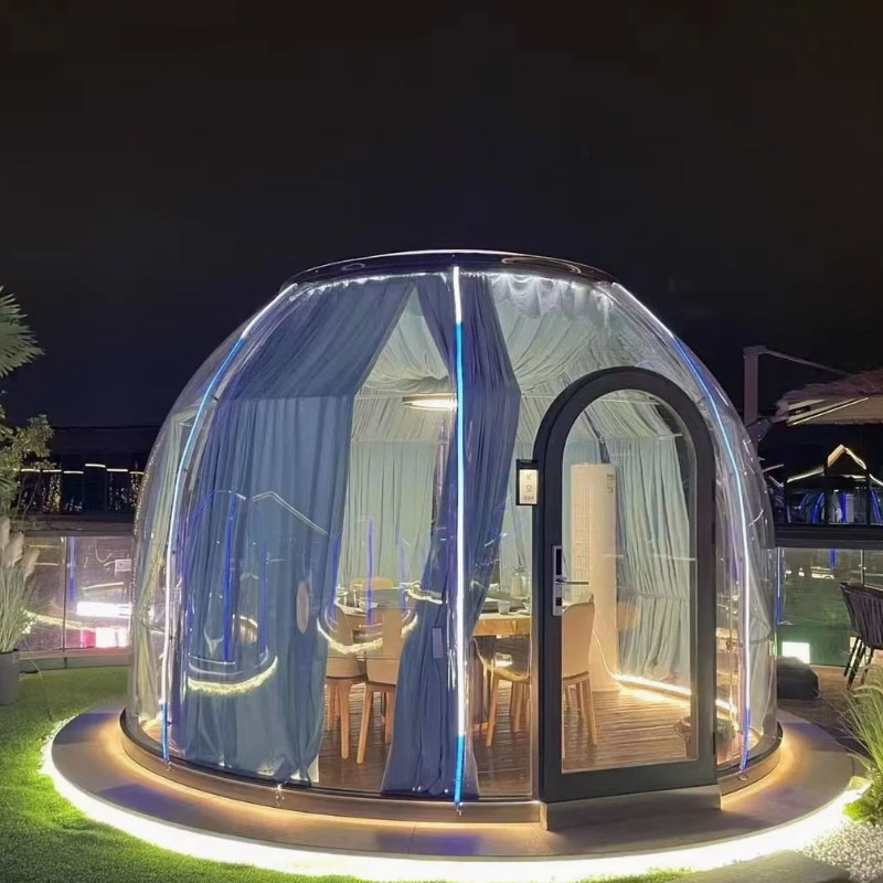 Hotel Bubble Dome Room Traditional Design for 2024 Product Transparent Prefab Dome House