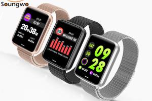 China 1.3in NFC Sport Smart Watch Multiple Motion Mode 180mAh Dual PPG on sale